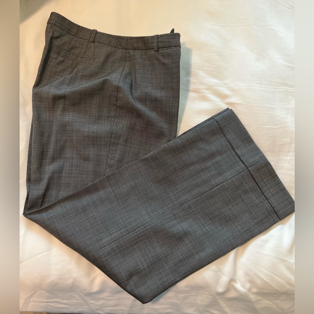 Ann Taylor Petite Suit Audrey Pants 12P Black